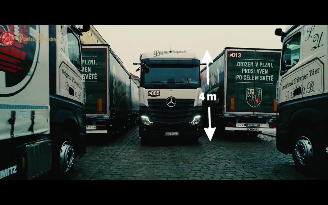 PLZEŇSKÝ PRAZDROJ NOVÉ TRUCKY MERCEDES