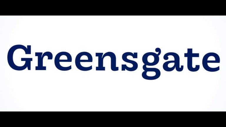 Videomapping loga Greensgate